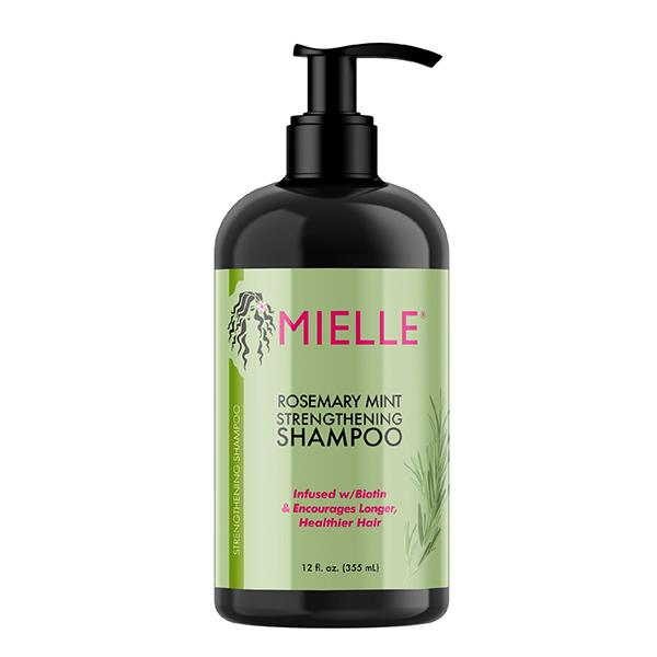 Mielle Rosemary Mint Hair Strengthening Shampoo With Biotin For All Hair Types 355ml